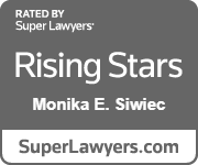 Rated by Super Lawyers, Rising Stars, Monika E. Siwiec